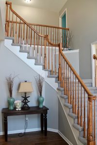 Interior Stair Well Painted by CertaPro Painters of Plymouth, MI