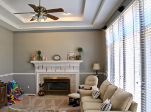 Interior Family Room Painted by CertaPro Painters of Plymouth, MI
